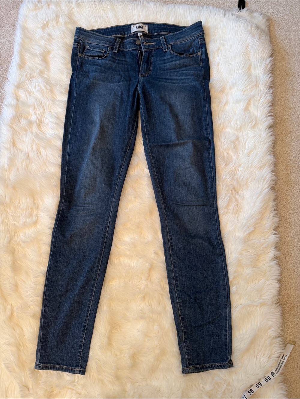 PAIGE Indigo Skinny Stretch Jeans